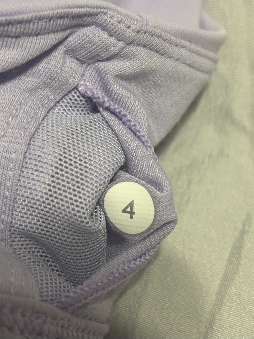 Lululemon Lilac Sports Bra - Picture 2 of 3